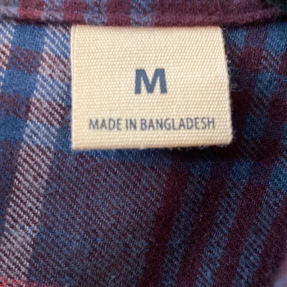 Red Head brand Flannel Shirt Shacket Womens M buffalo Plaid Western Hiking camp - Picture 5 of 6